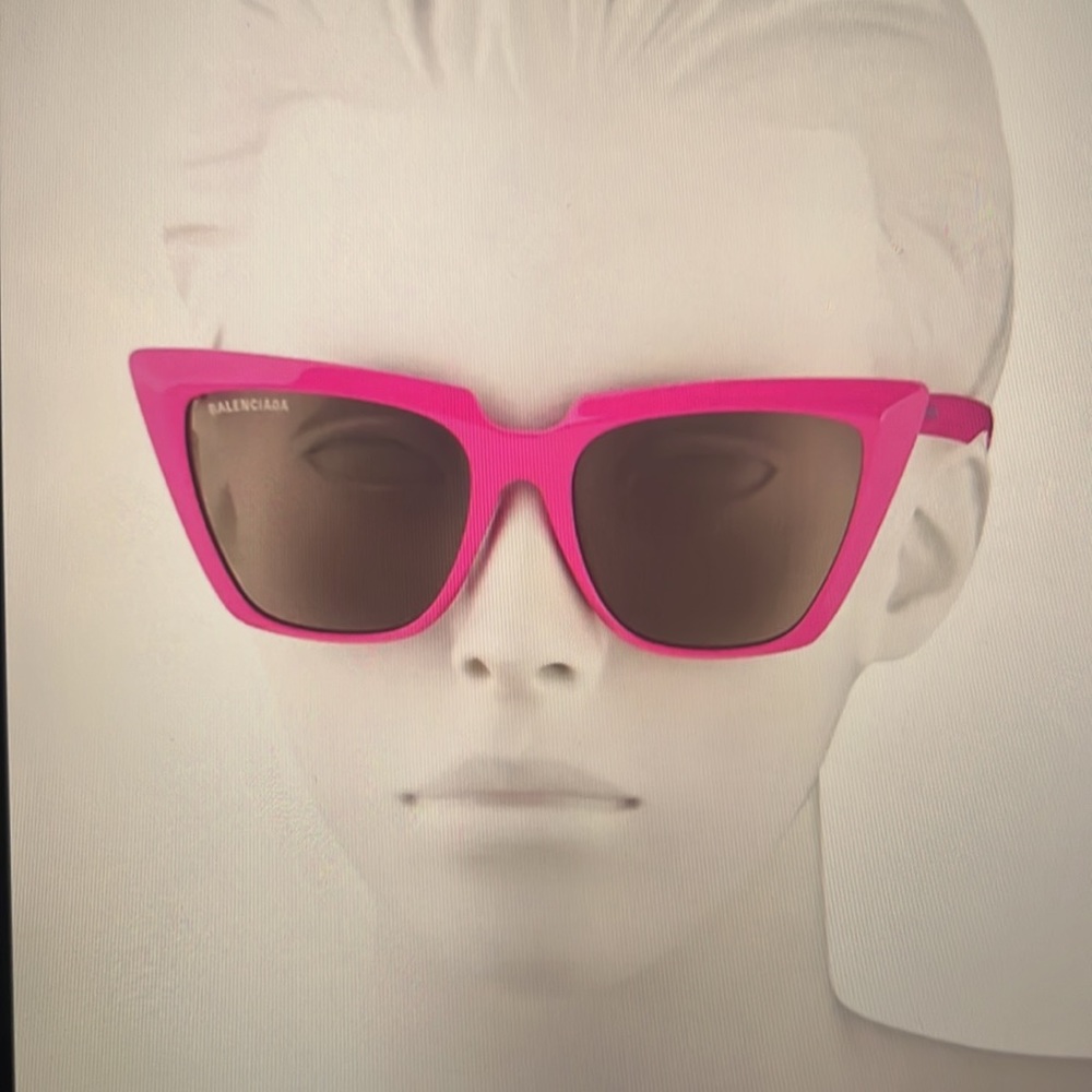 Balenciaga Fuchsia Sunglasses